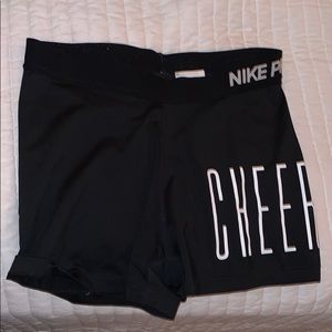 Black nike shorts